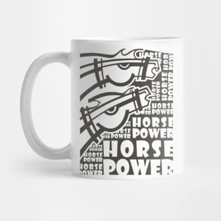 Two Horses Mug